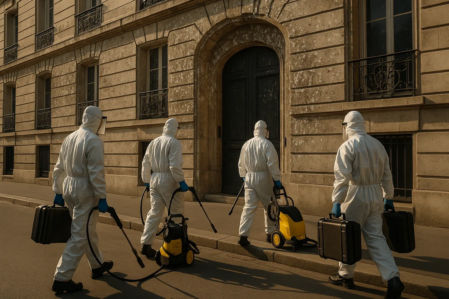 Nettoyage de fientes de pigeons partout en France