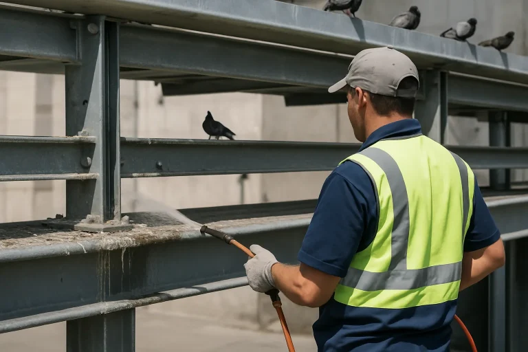 Impact des Fientes de Pigeon sur la Sécurité des Structures Métalliques