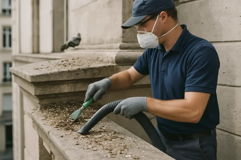 Comment la Gestion de Fientes de Pigeons Protège votre Patrimoine Familial